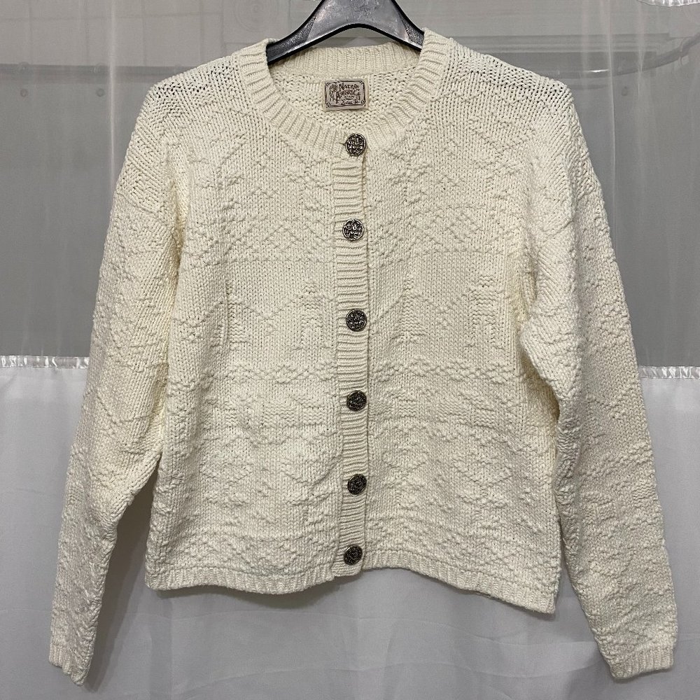 Native America by Alps knit natural color sweater, Med